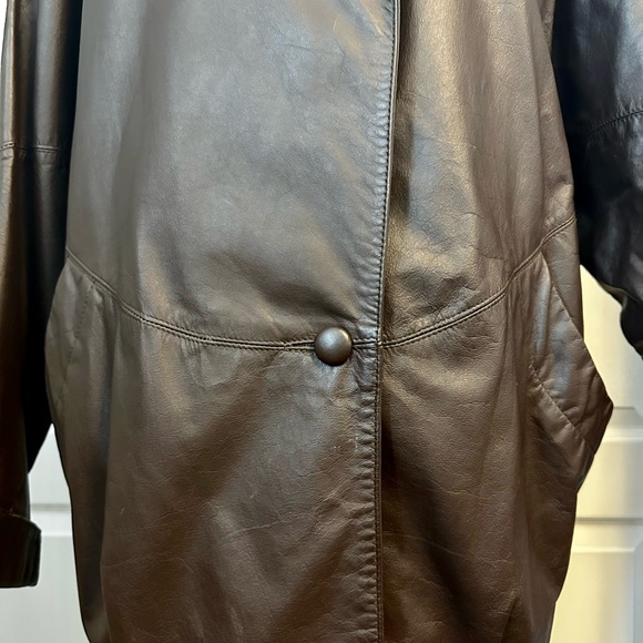 Lowell & Whitney 1980’s Vintage Leather Jacket - Picture 3 of 10